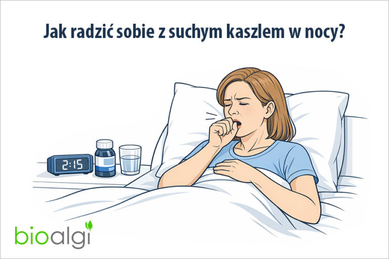 Jak radzić sobie z suchym kaszlem w nocy?