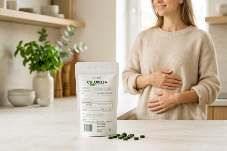 Chlorella a jelita